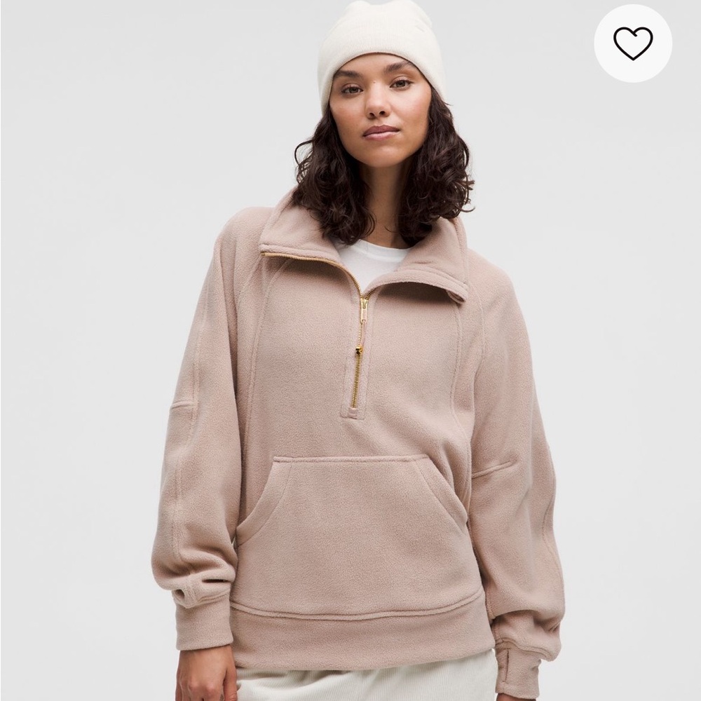 Lululemon scuba half zip- fleece